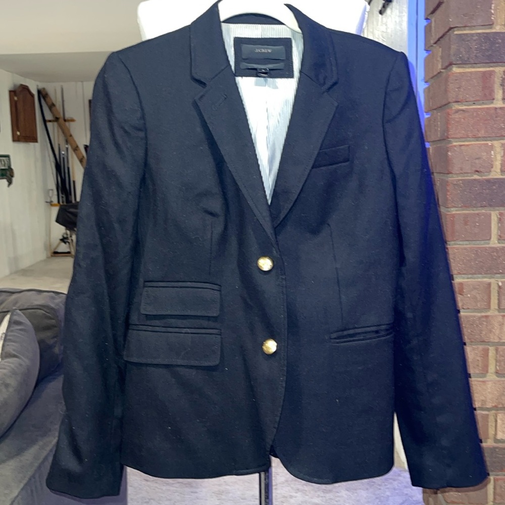 J. Crew Schoolboy Blazer in Black Size 4